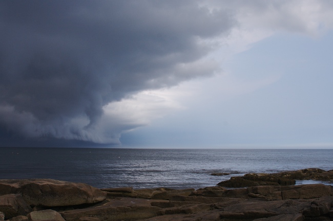 approaching storm